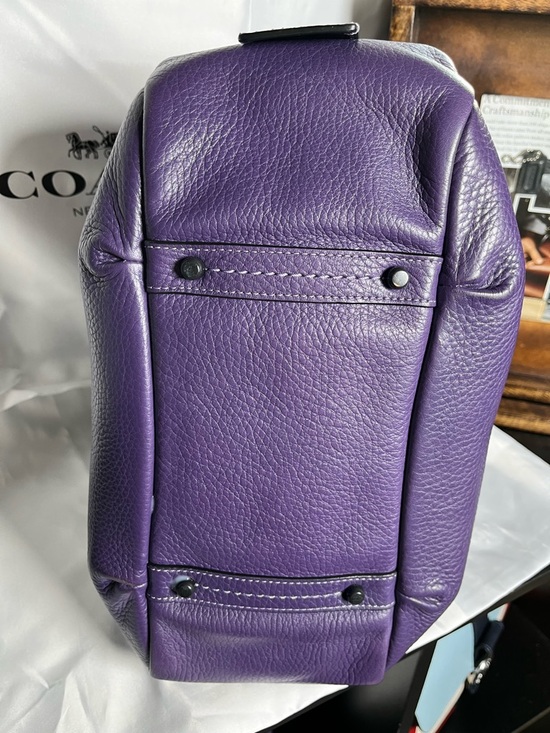 Coach 1941 Bandit Hobo Bag in Purple - Picture 5 of 11